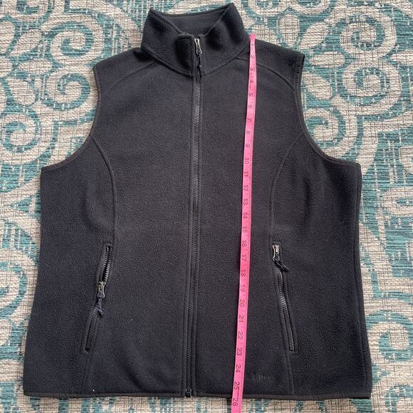 L.L. Bean Mountain Classic Full-Zip Fleece Vest in Gray - Size L - Picture 5 of 7